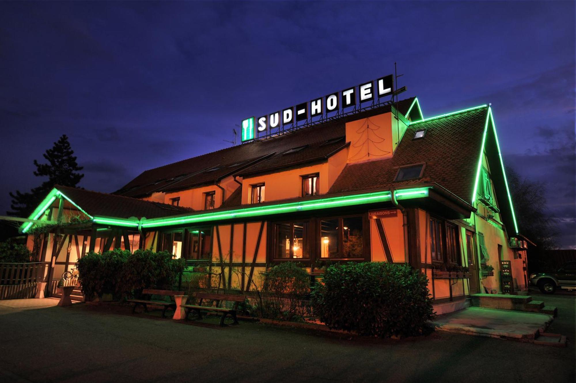 Sud Hotel Huttenheim Eksteriør bilde