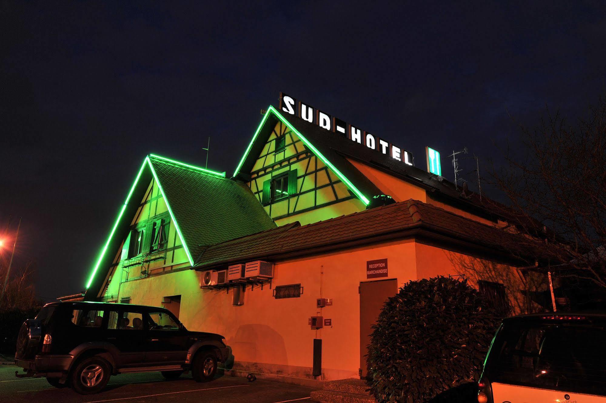 Sud Hotel Huttenheim Eksteriør bilde