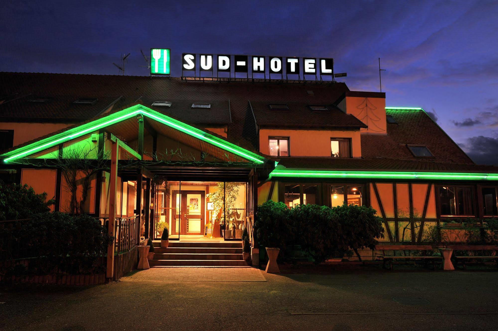 Sud Hotel Huttenheim Eksteriør bilde