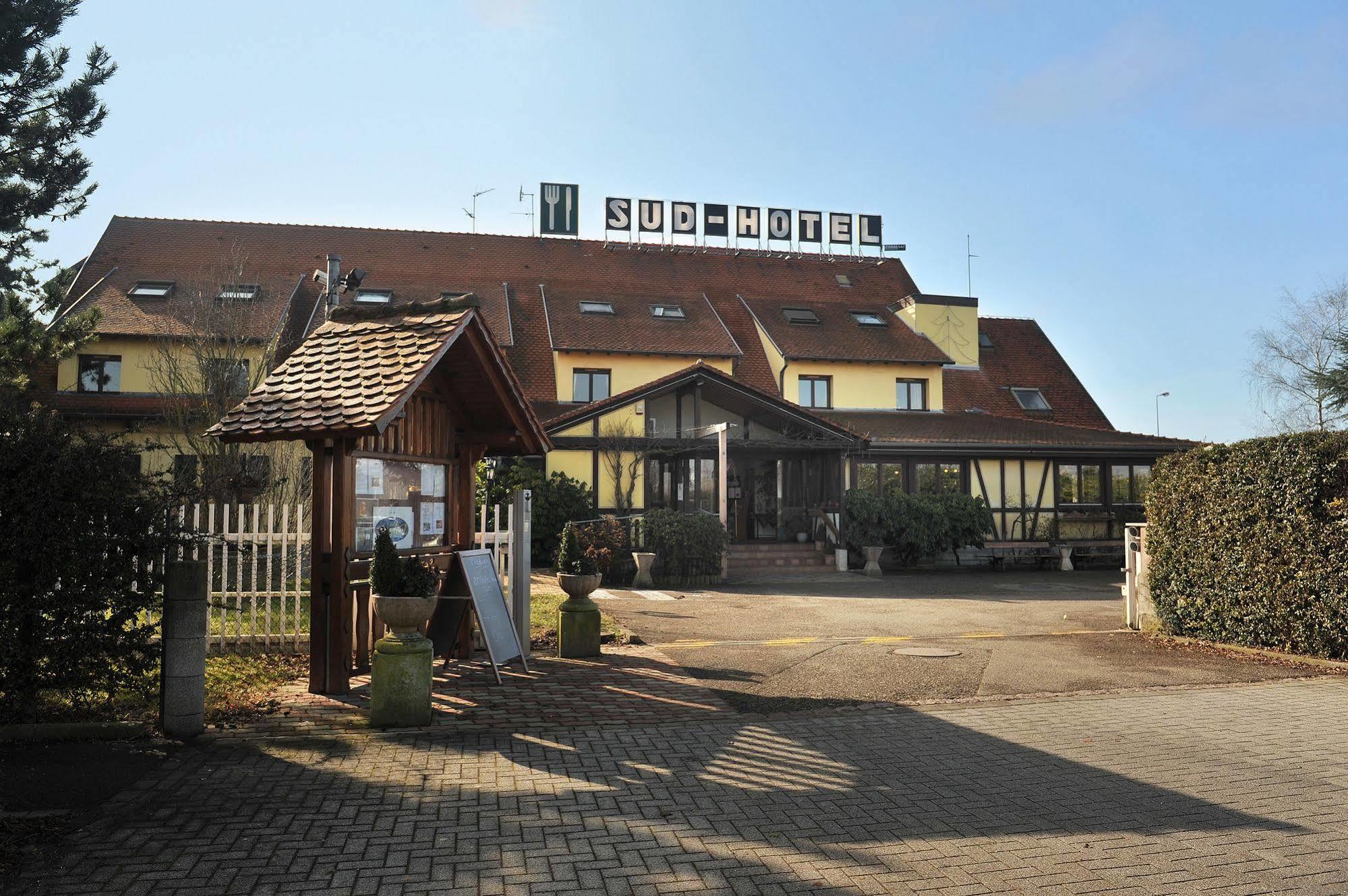 Sud Hotel Huttenheim Eksteriør bilde